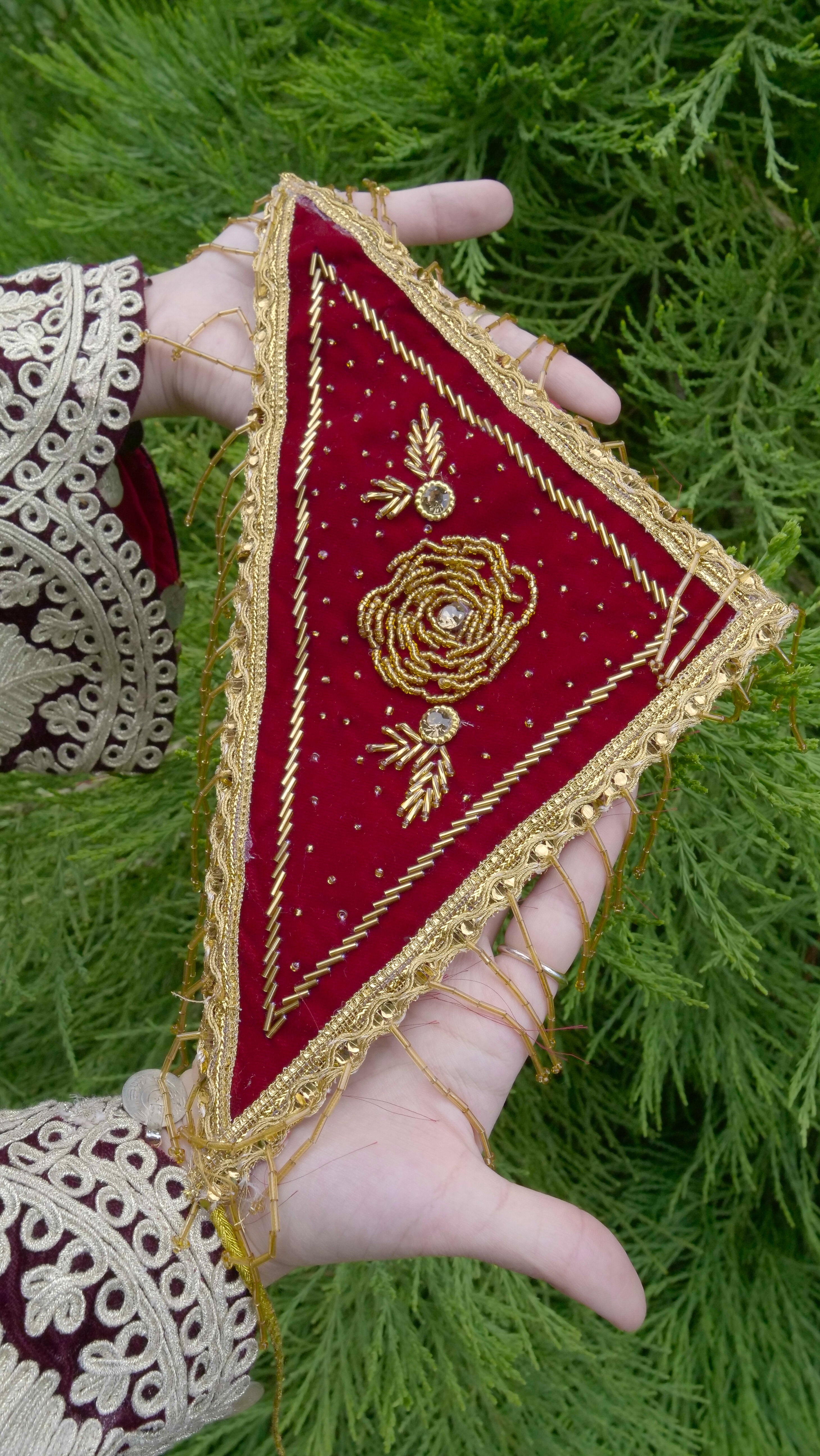 The Gulrukh Henna Wrap | Traditional Afghan Kheena Wrap
