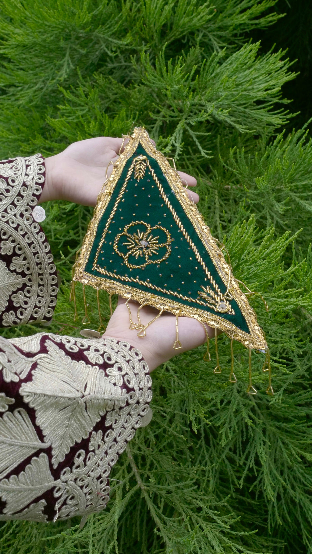 The Golnar Henna Wrap | Traditional Afghan Kheena Wrap