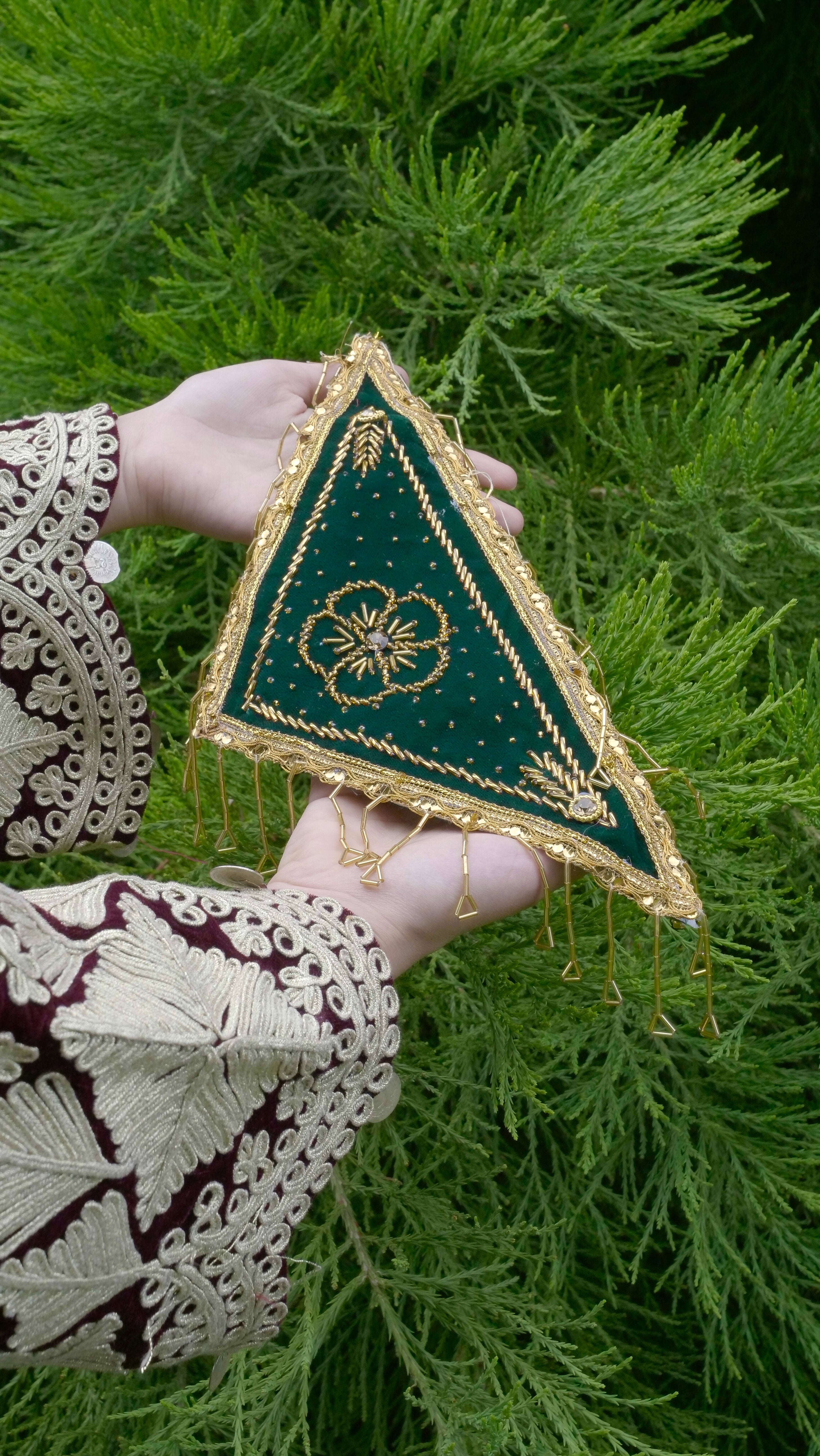 The Golnar Henna Wrap | Traditional Afghan Kheena Wrap