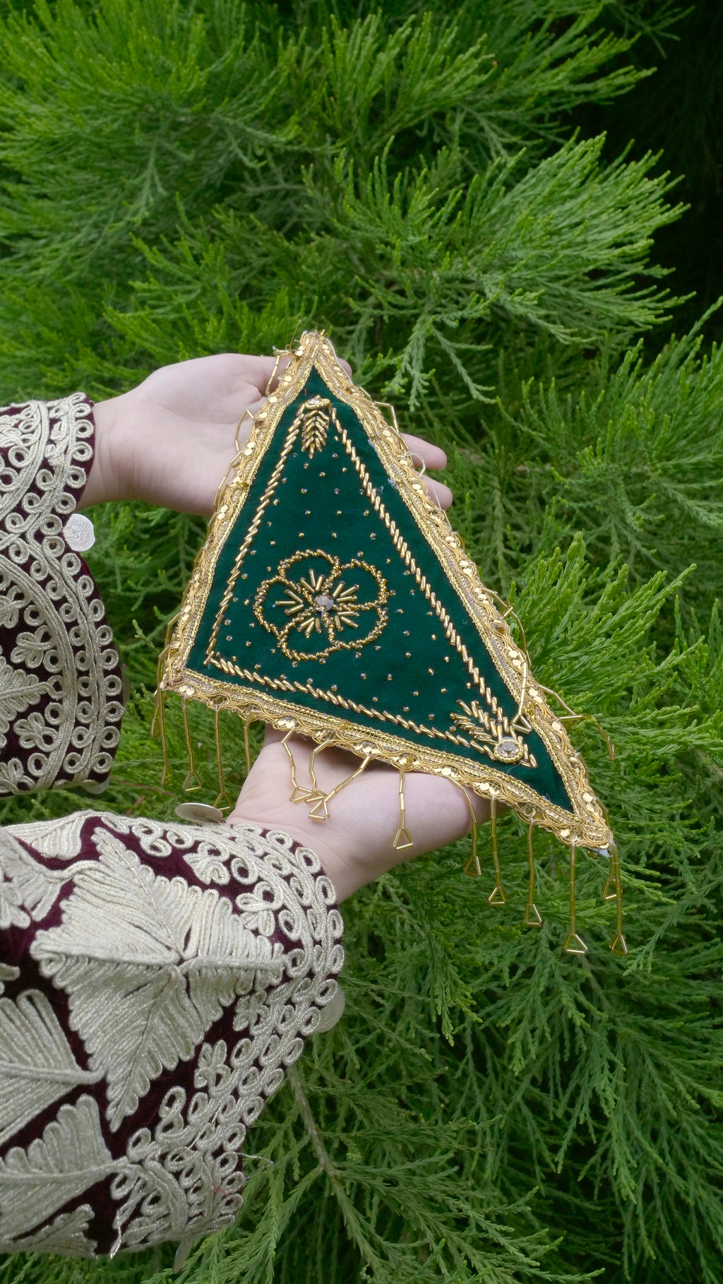 The Golnar Henna Wrap | Traditional Afghan Kheena Wrap